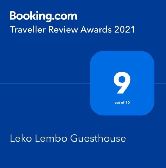 Leko Lembo Guesthouse Keli Exterior photo